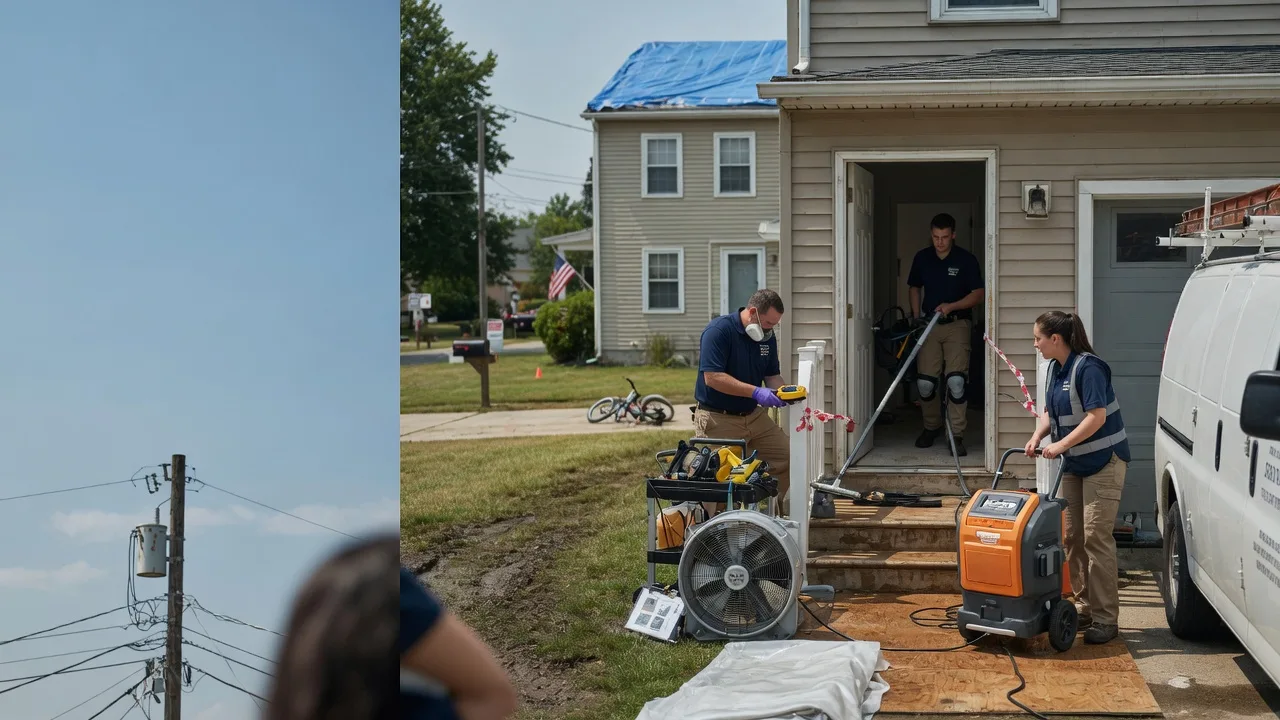Water Damage Repair in Johnsonburg, PA near me